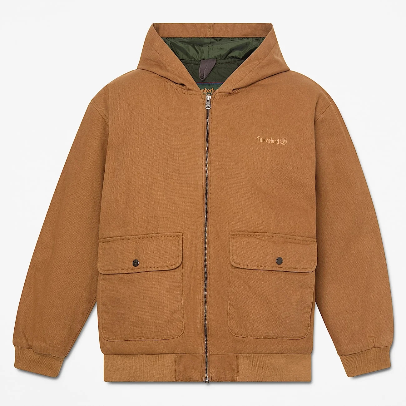 Men's Insulated Canvas Bomber - 1