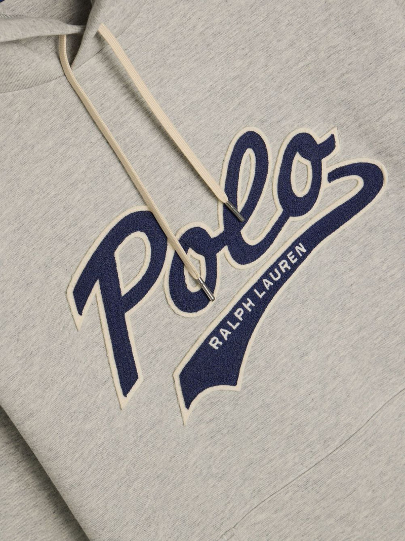 double-knit logo hoodie 3