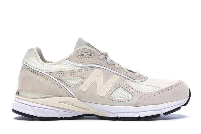 New Balance 990v4 Stussy Cream - 1
