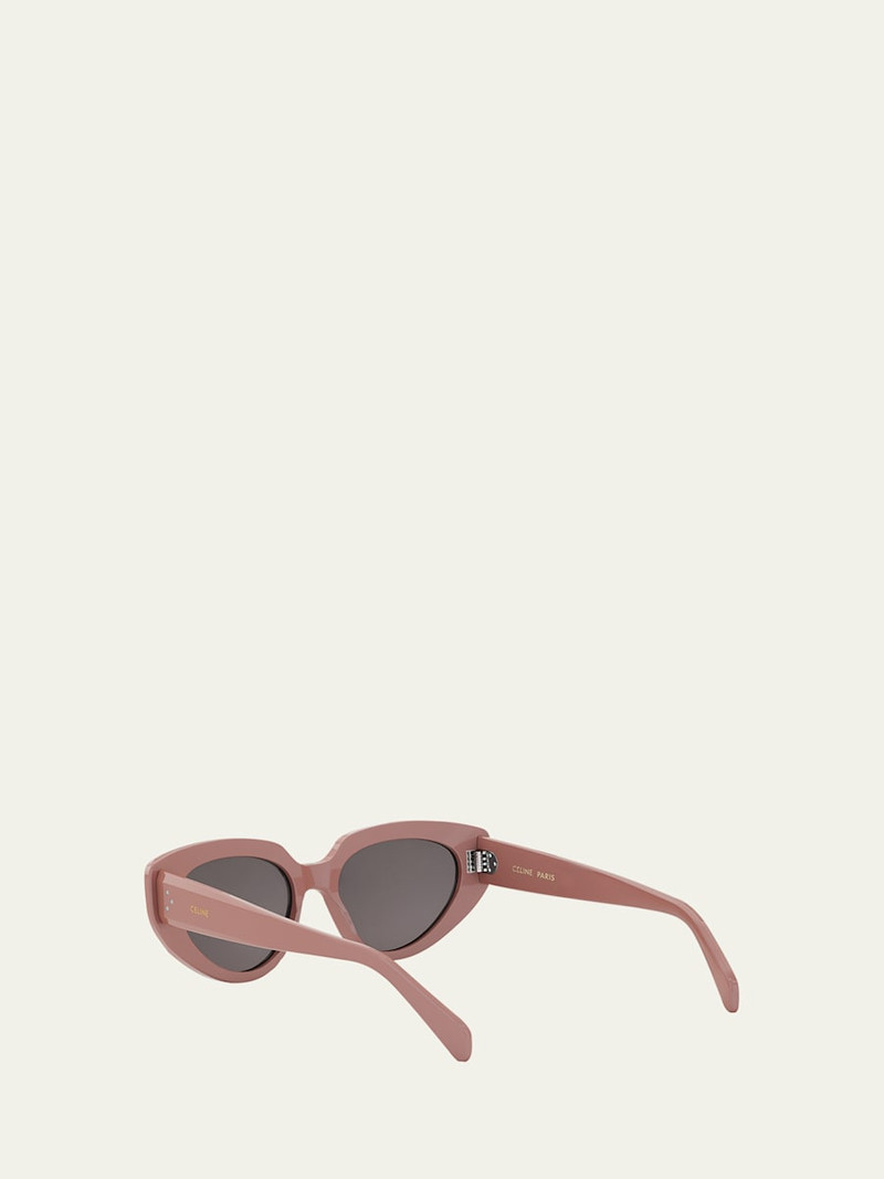 CELINE Bold 3 Dots Acetate Cat-Eye Sunglasses outlook
