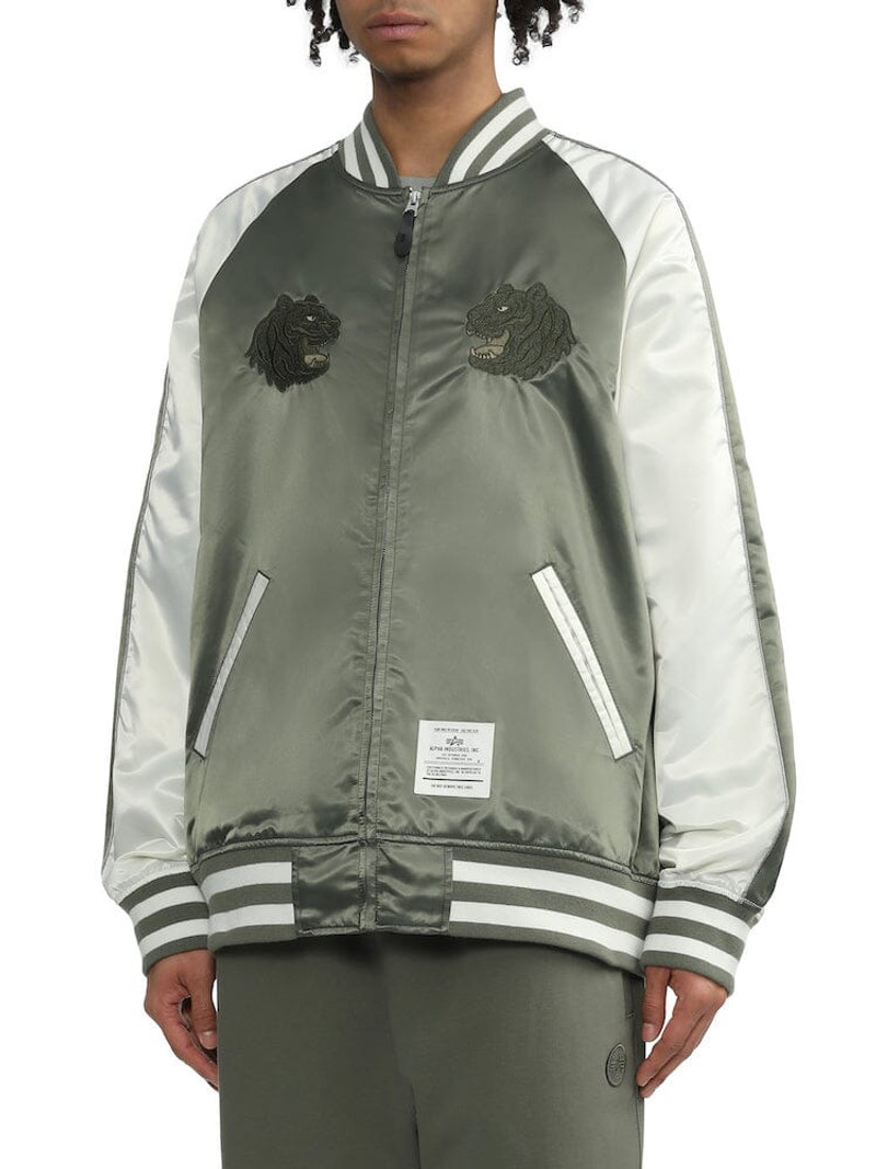 ALPHA INDUSTRIES UNFRM TIGER SOUVENIR JACKET outlook