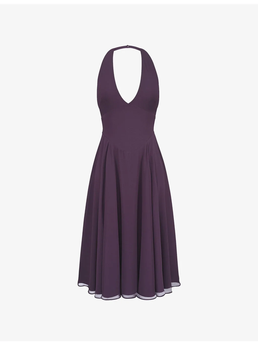 Solada floral-pattern woven midi dress - 1