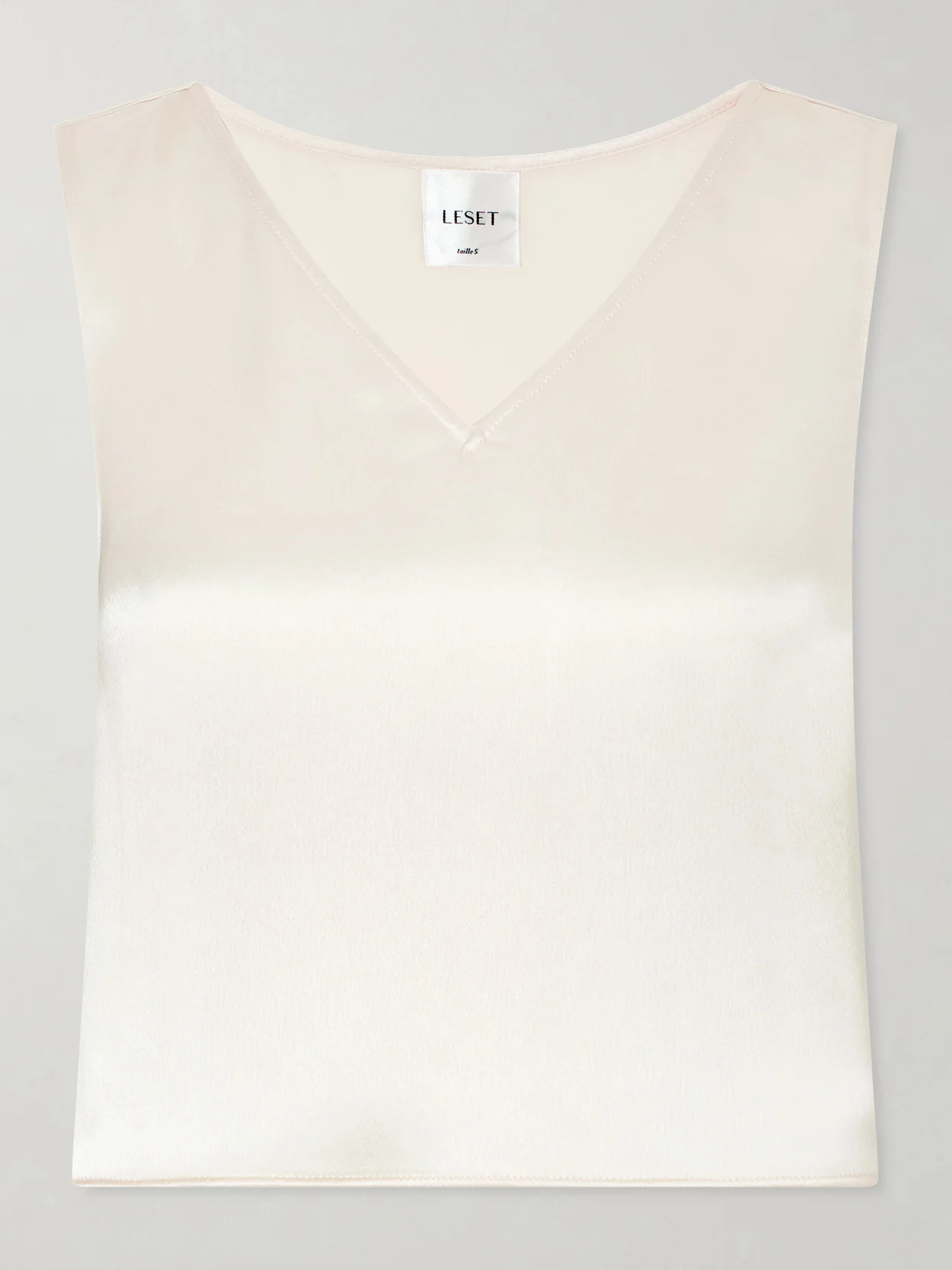 Barb Satin Tank Top - 1