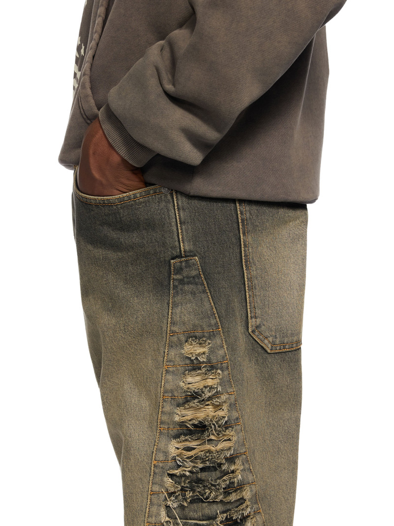 Side Distressed Jeans 4