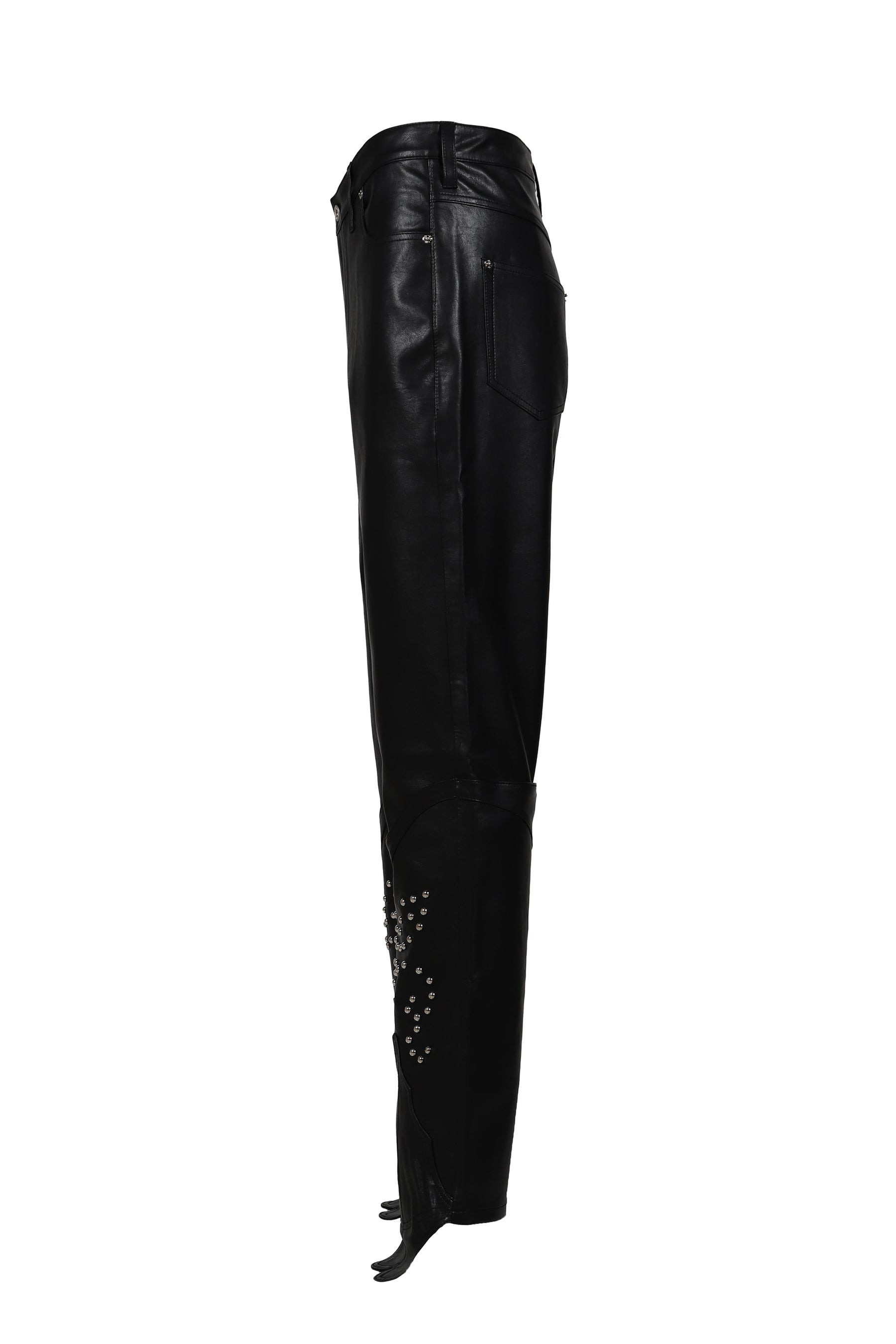 WESTERN BOOT TROUSERS / BLACK - 7