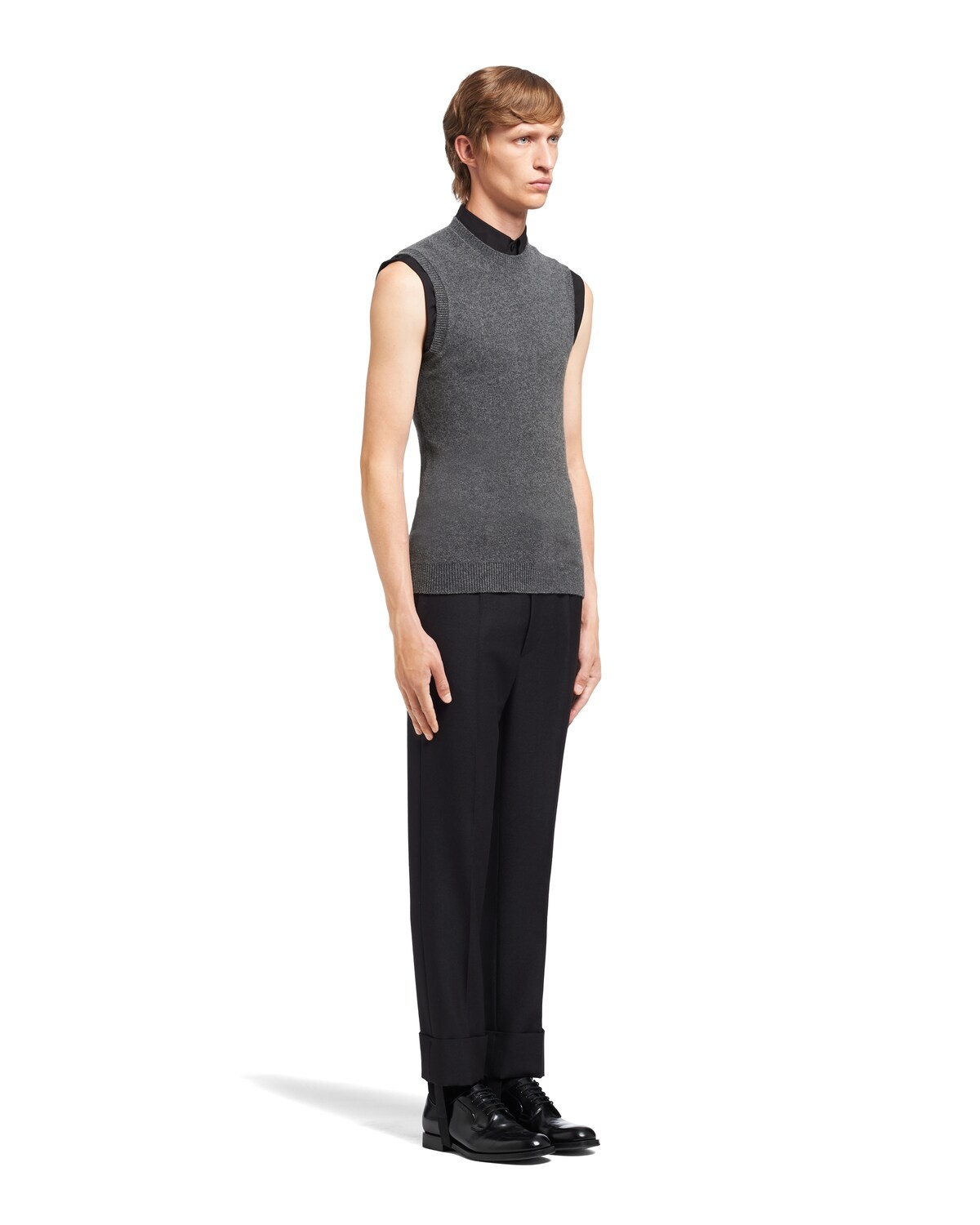 Stretch cashmere vest - 3