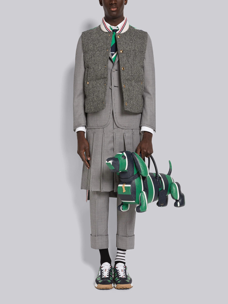 Herringbone Snap Front Down Vest 4