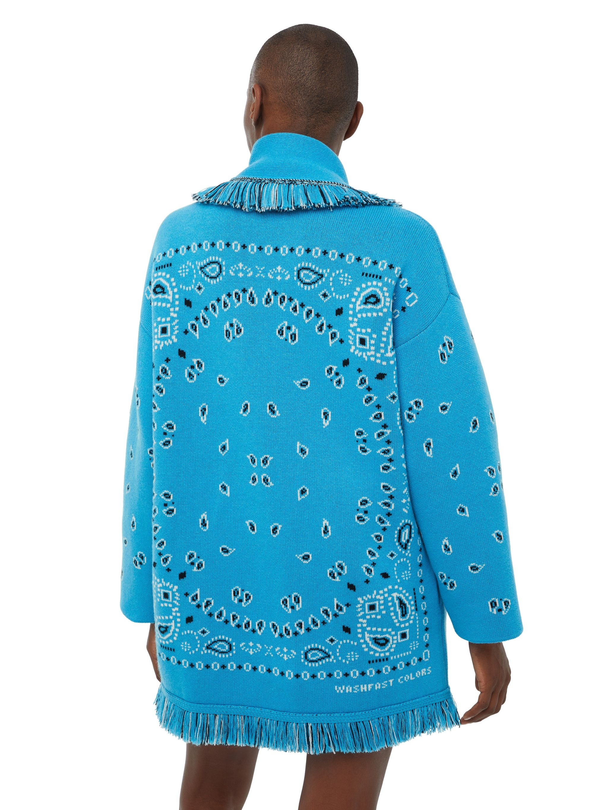 Bandana Jacquard Cardigan - 10