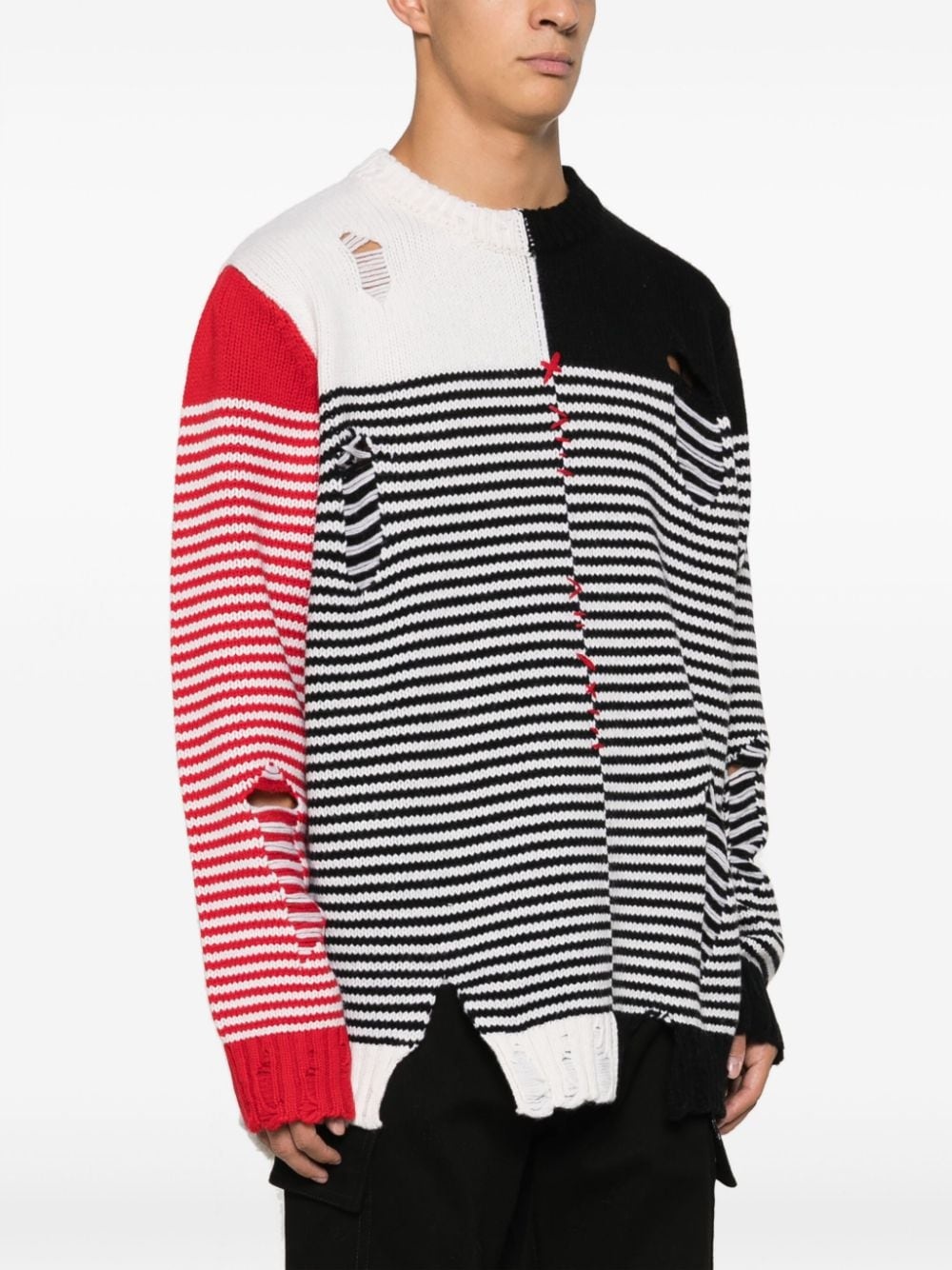 Mega Shred distressed jumper - 3