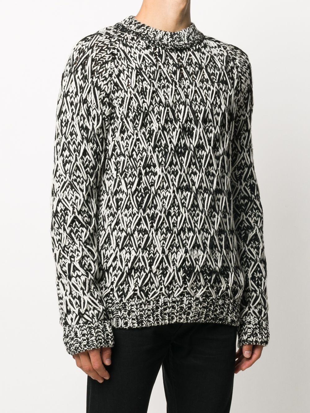 loose-knit jumper - 3