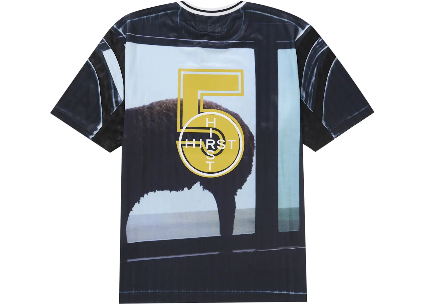 Supreme Supreme Damien Hirst Soccer Jersey Black | REVERSIBLE