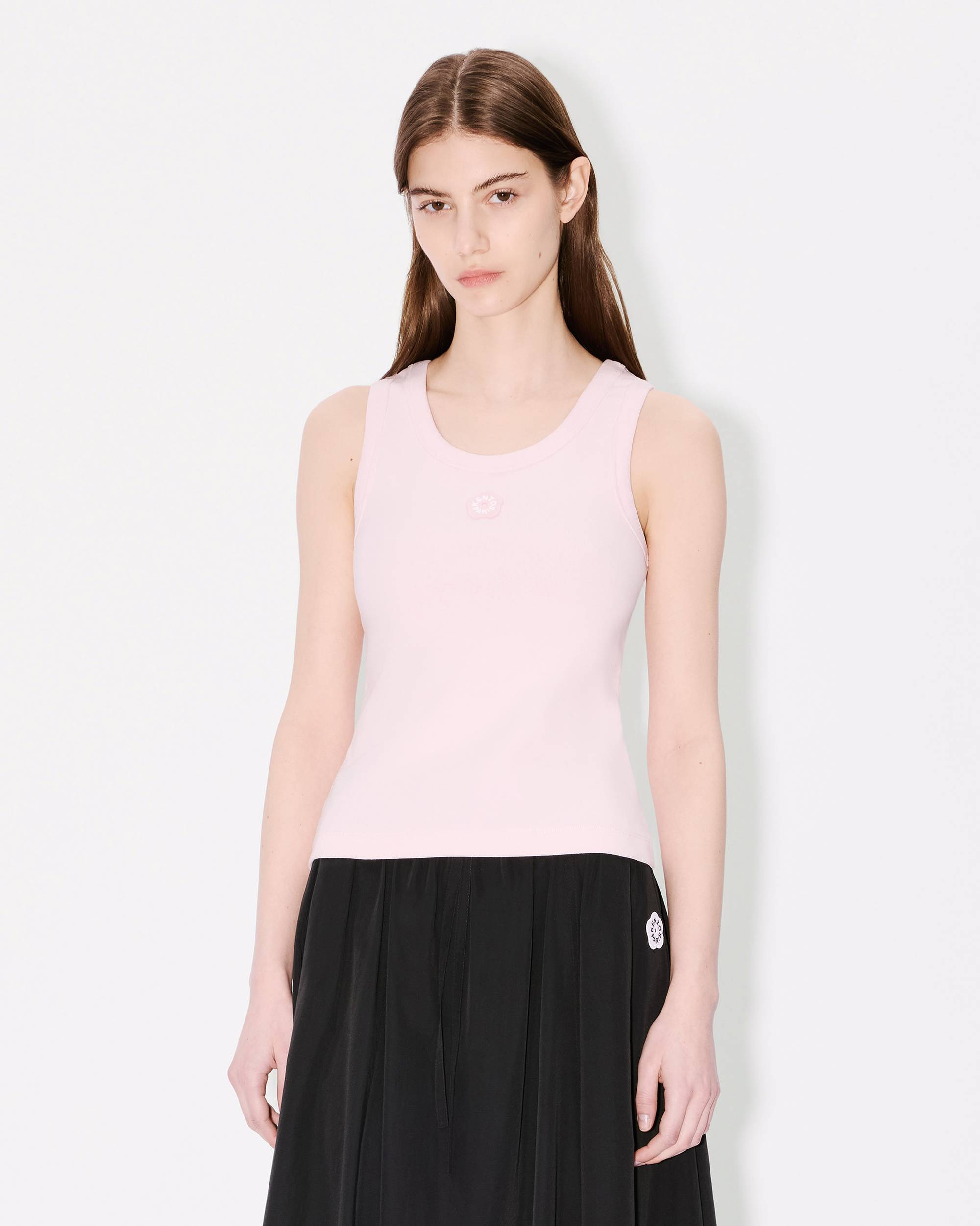 'Boke Flower 2.0' rib tank top - 3