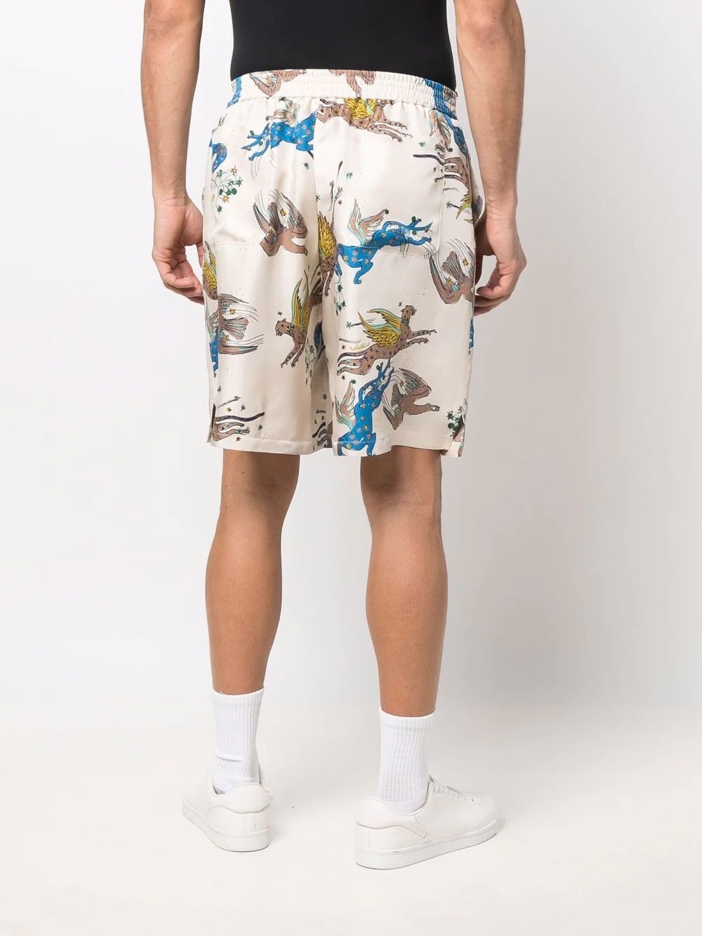 Utopia World print shorts - 4