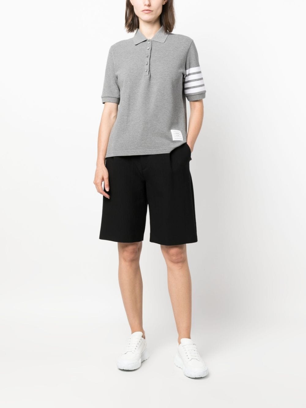 4-Bar Stripe 2003-print polo shirt - 2