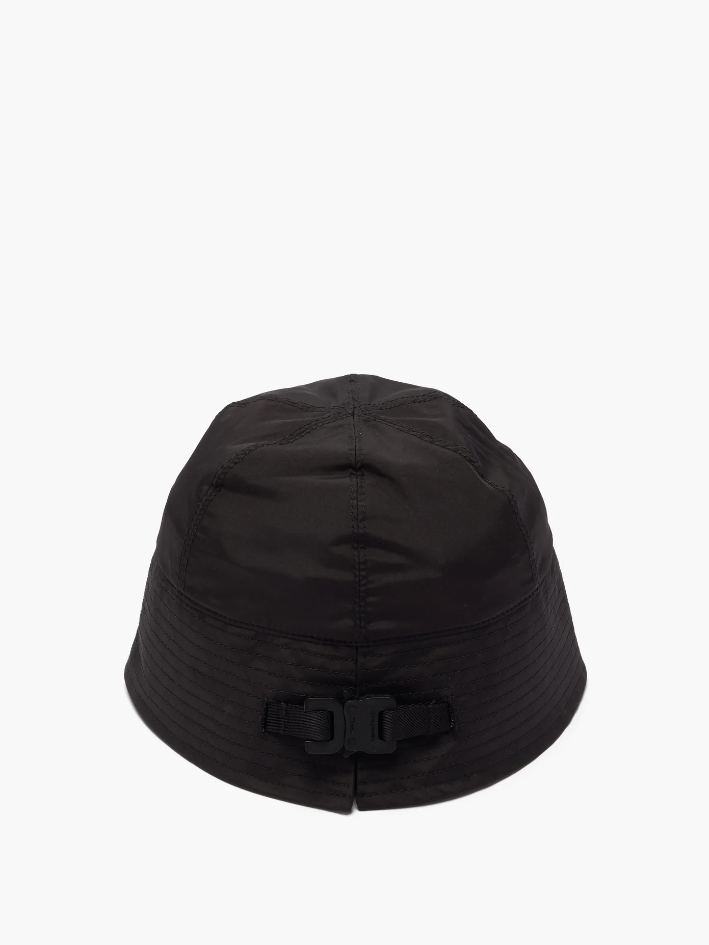 Rollercoaster-buckle shell bucket hat - 4