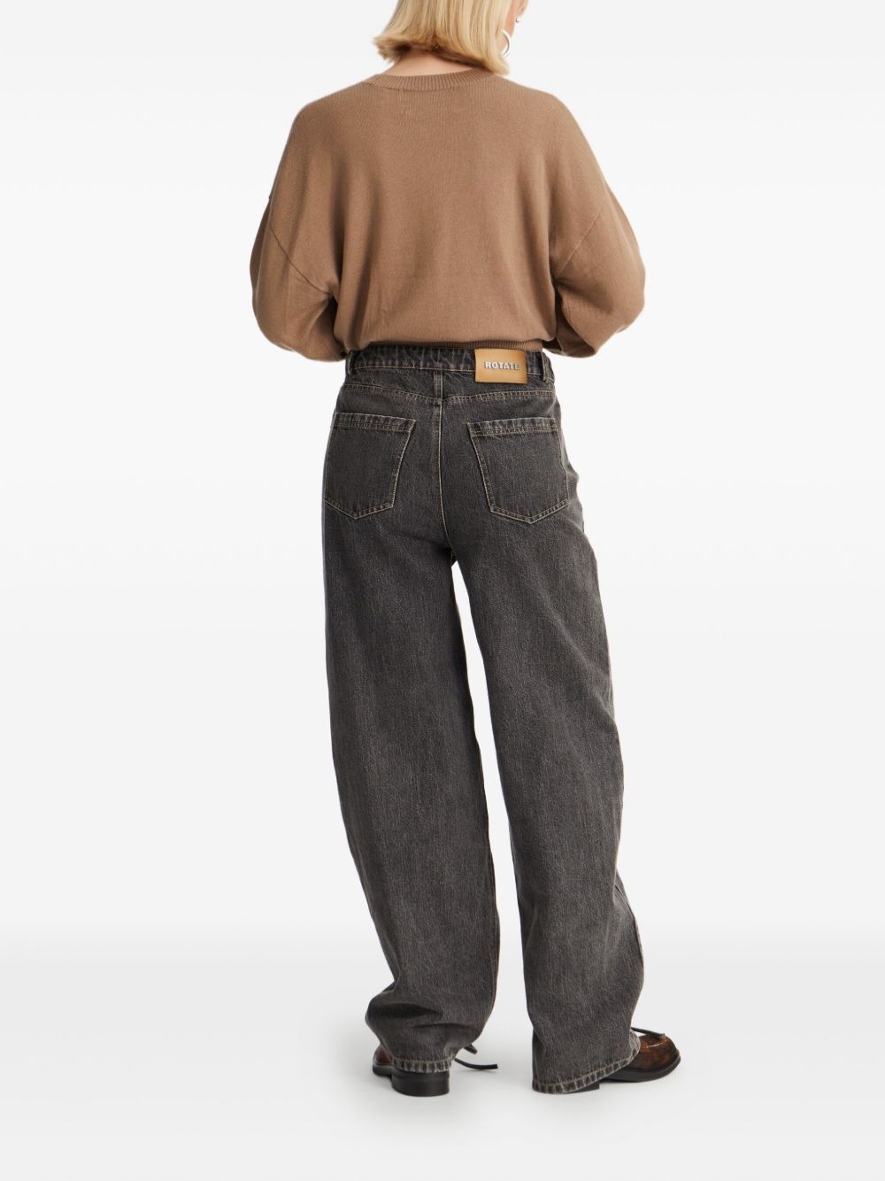 crew-neck merino-cashmere sweater - 3