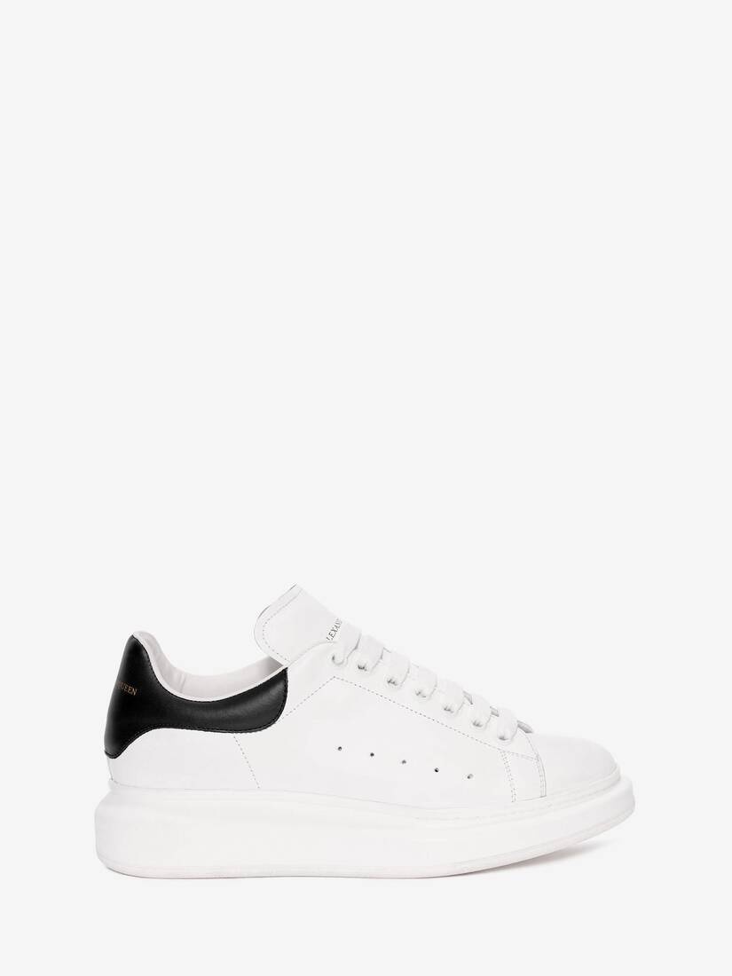 Men's Oversized Sneaker in White/black - 1
