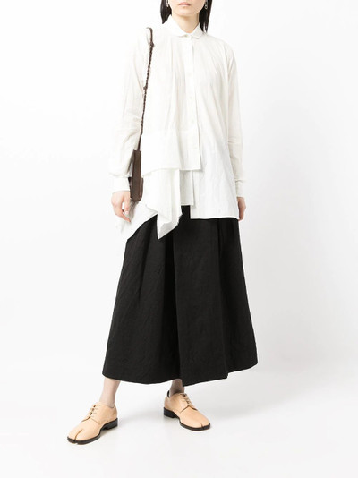 Forme D'Expression layered-look oversized shirt outlook