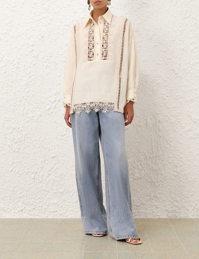 ILLUMINATE TRIMMED SHIRT 7