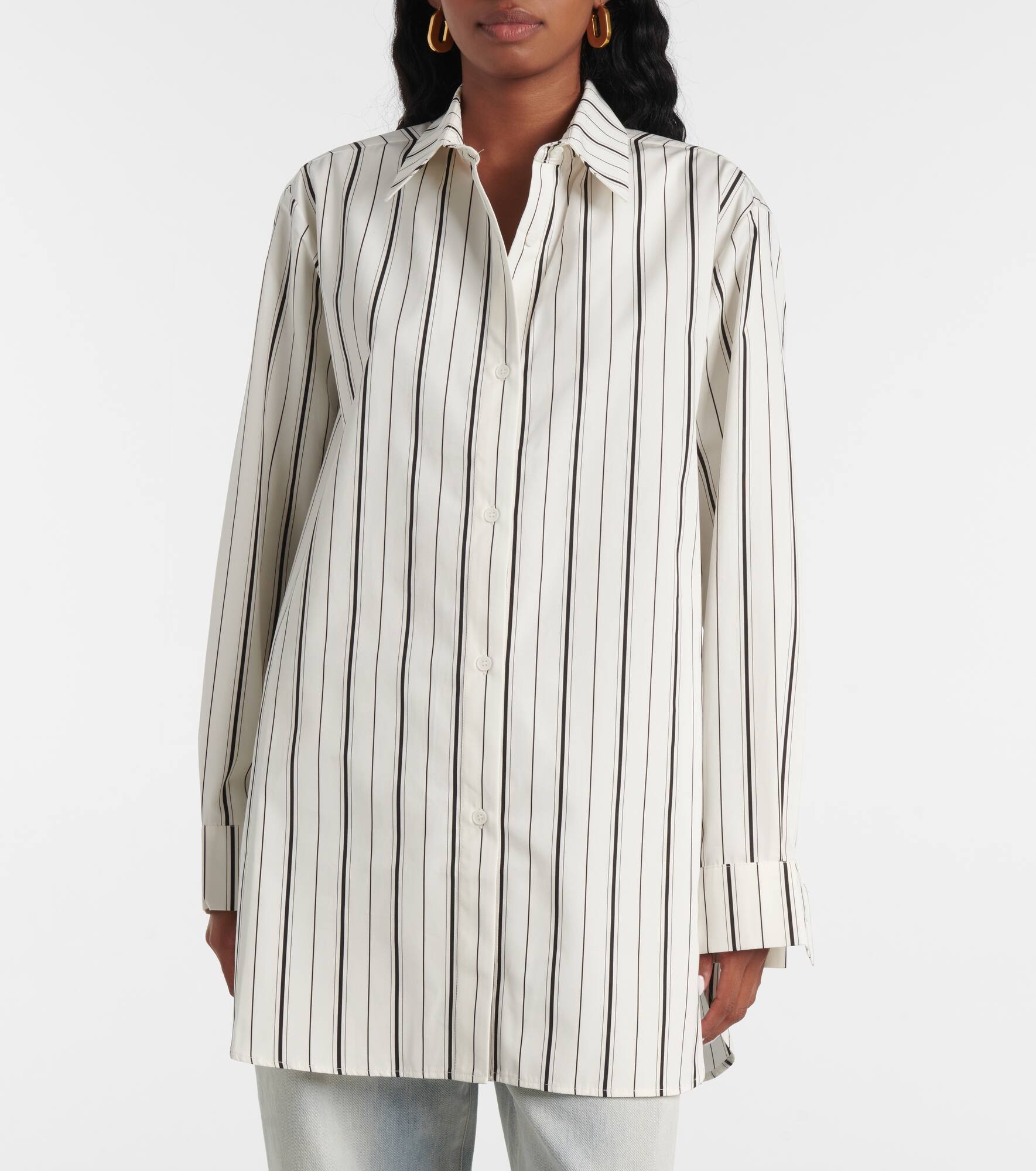 Damita striped cotton shirt - 6