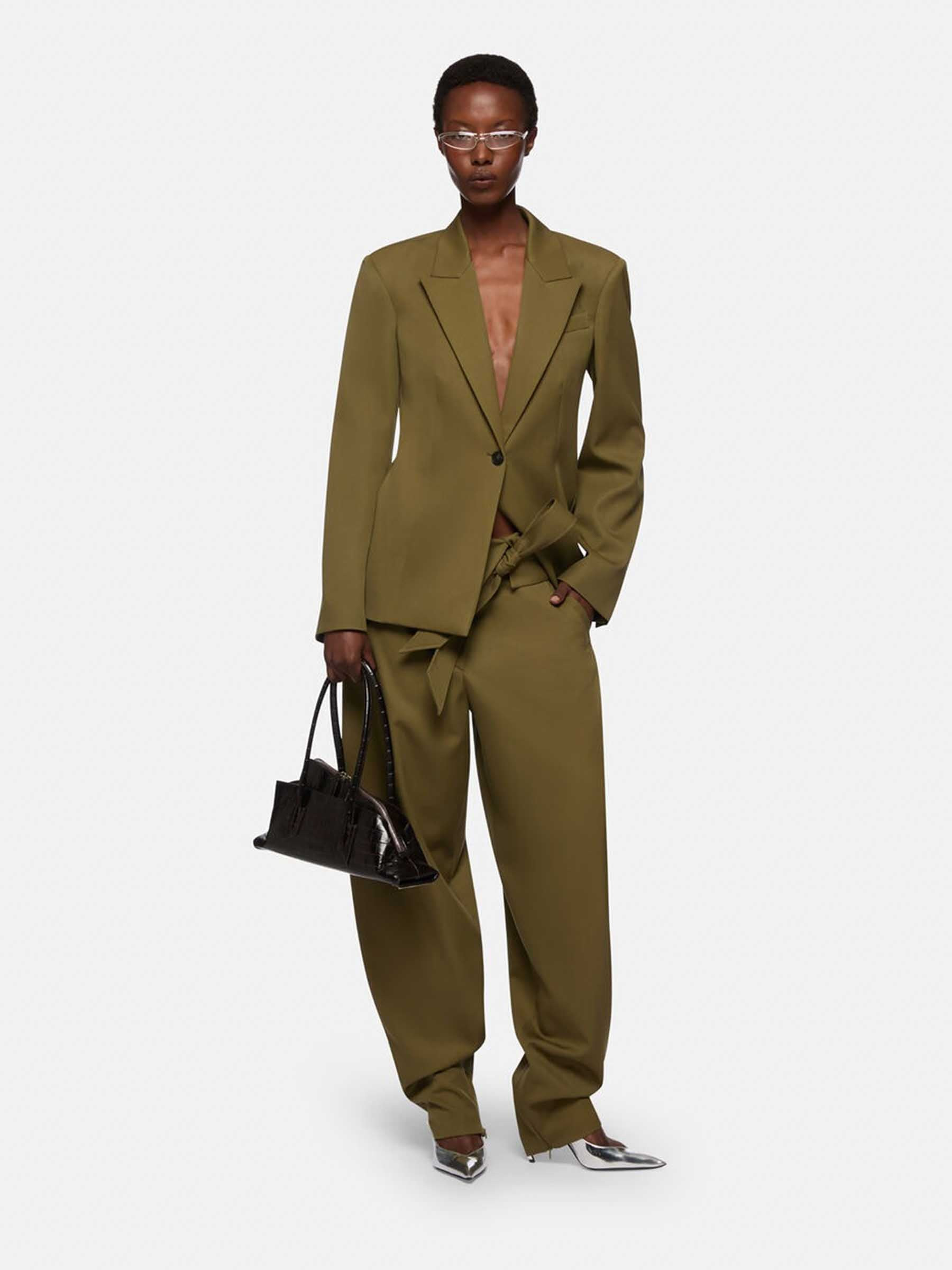 STRAIGHT WOOL PANTS - 2