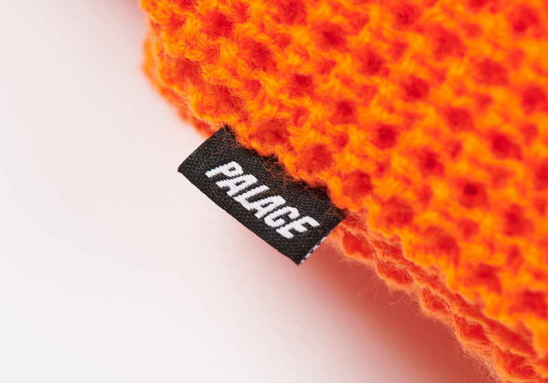 PALACE CALM IT MOSHER BEANIE BRIGHT ORANGE outlook