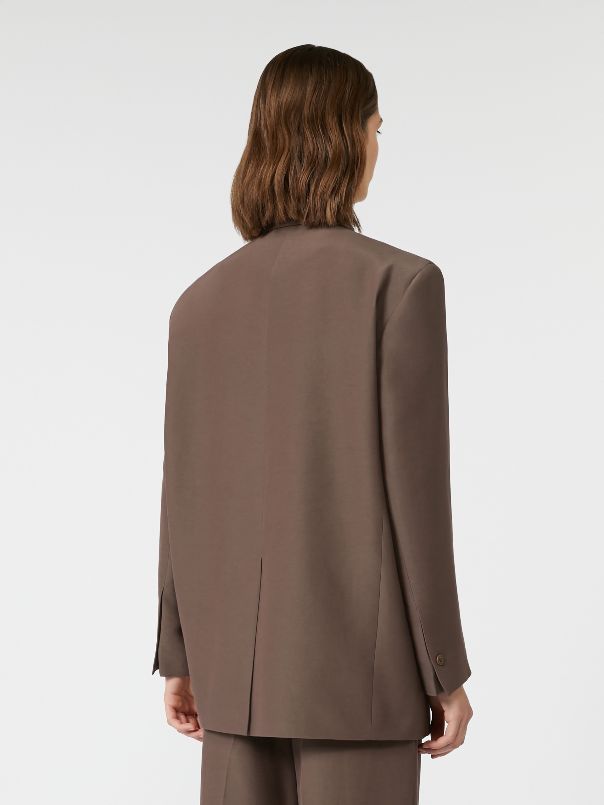 FLOC Oversized cotton-blend blazer - 4