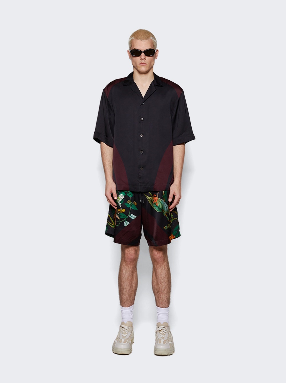 Piperi Printed Shorts Black - 2