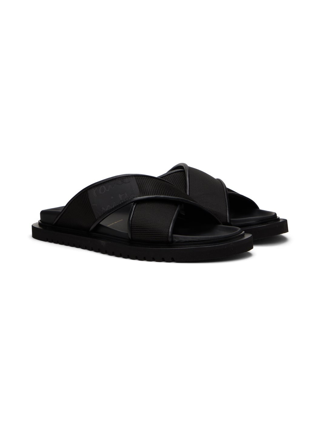 Black Vamori Sandals - 4