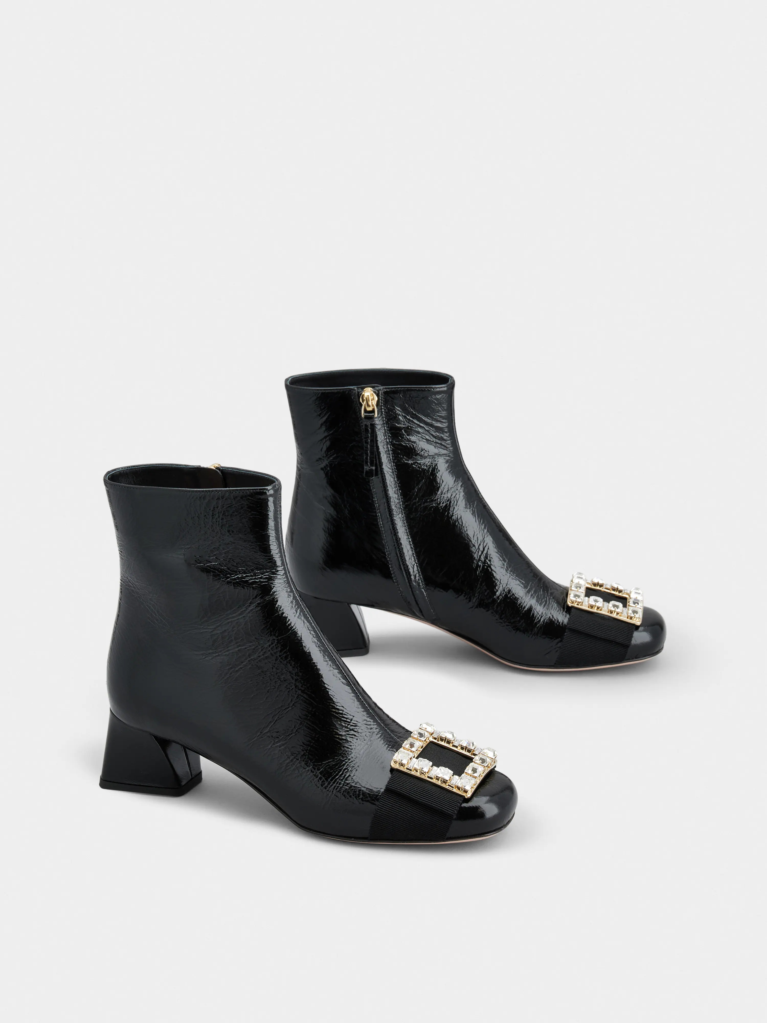 Très Vivier Booties in patent leather - 2