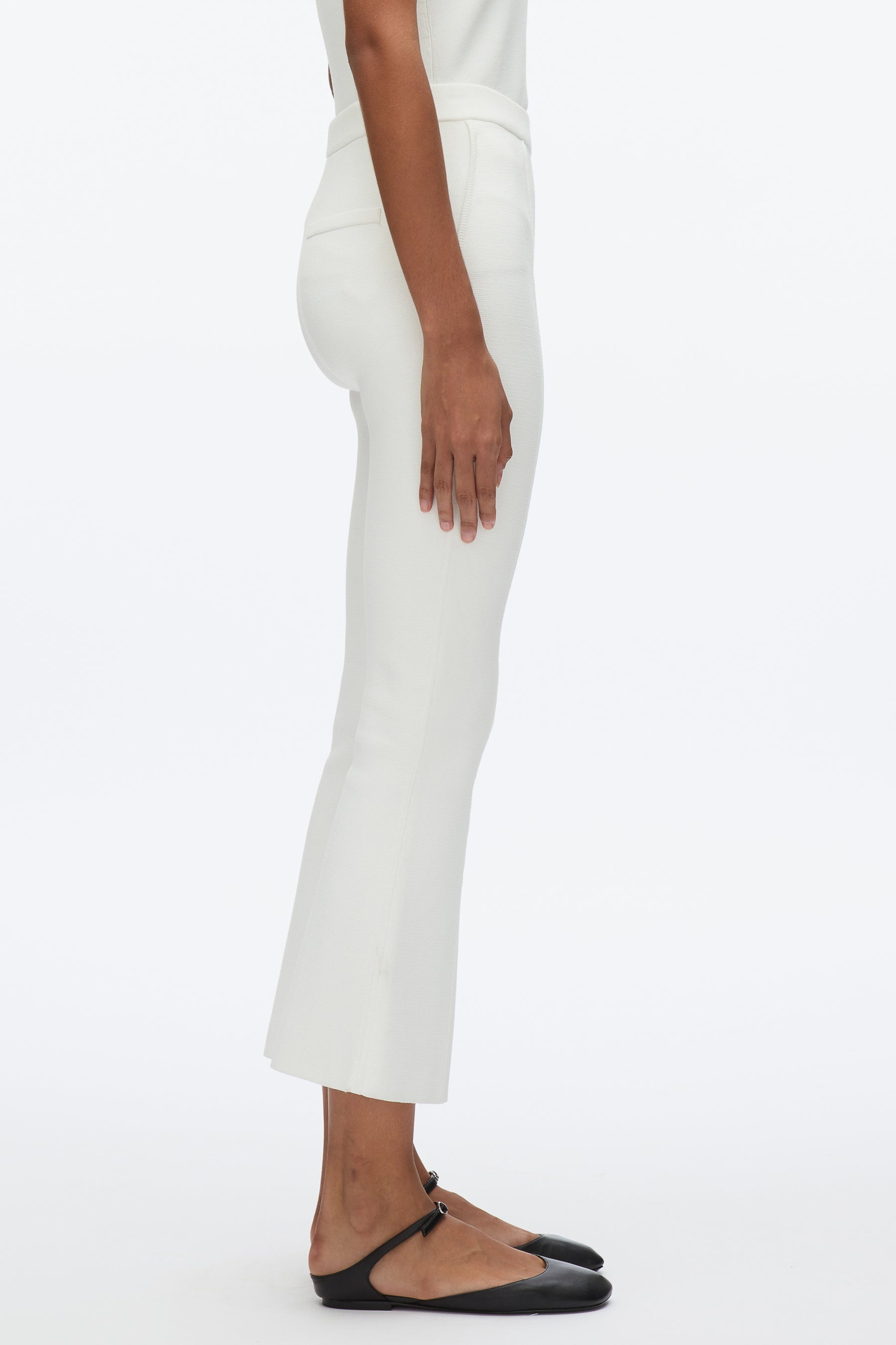 Compact Cropped Kickflare Pant - 3