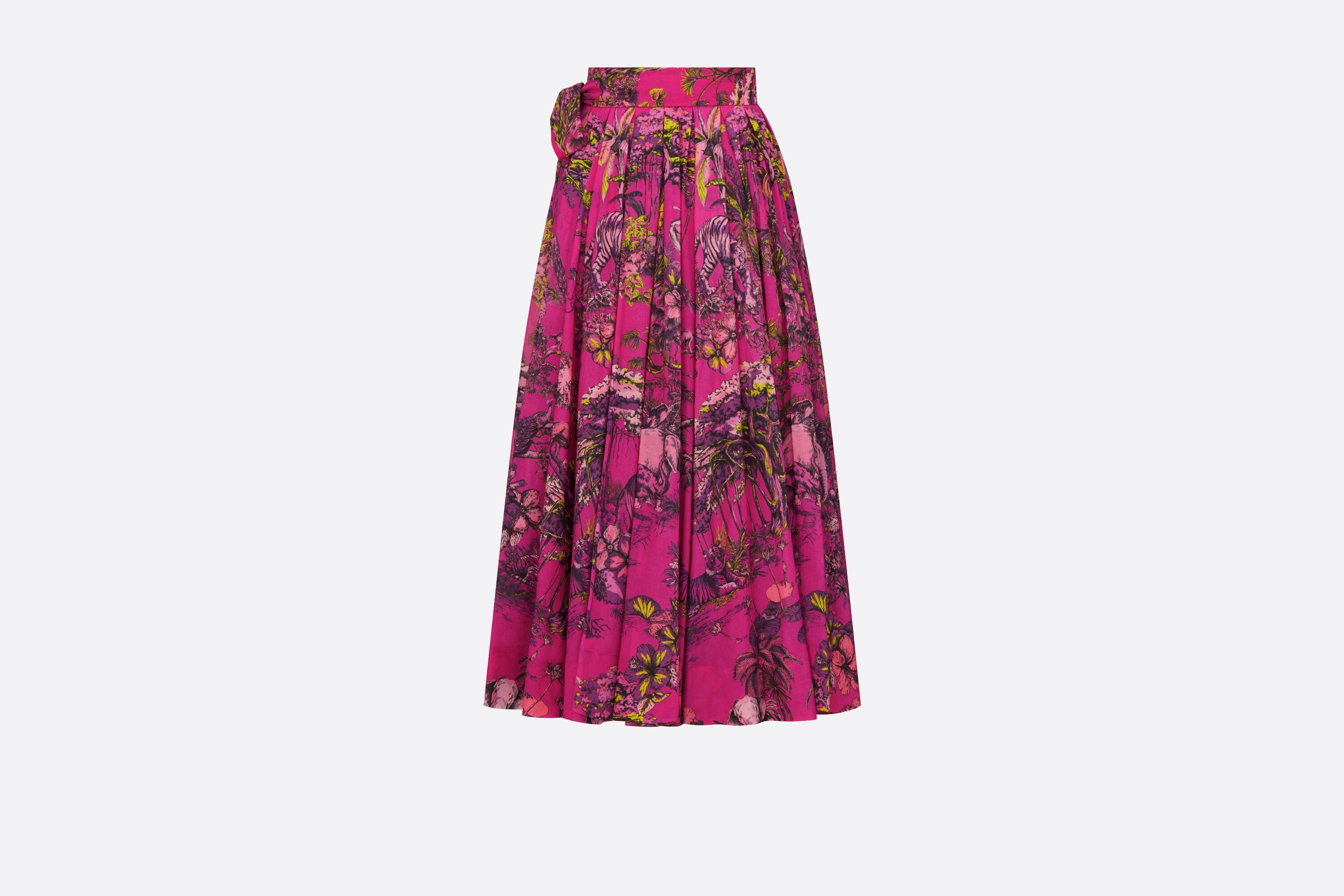 Mid-Length Pleated Skirt - 2