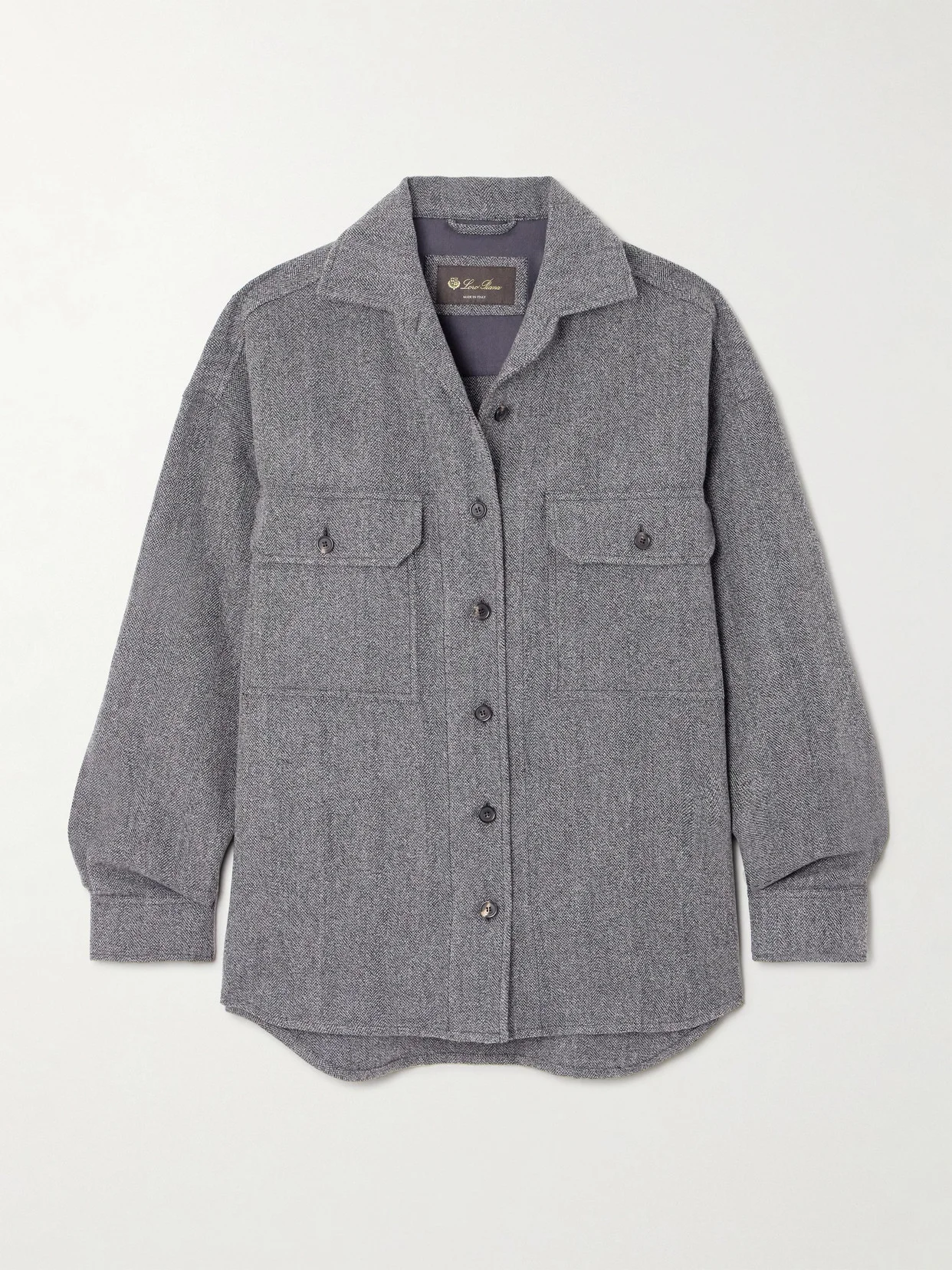 Darby Linen, Wool And Cashmere-blend Shirt - 1