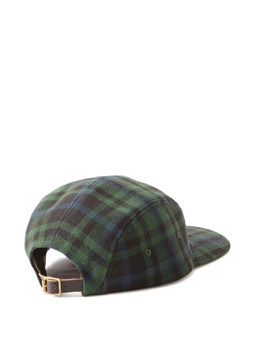 check-pattern adjustable cap - 2
