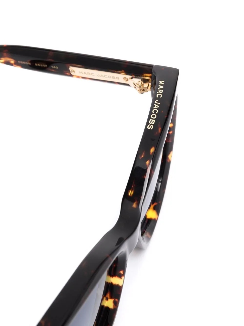 tortoiseshell square-frame sunglasses - 3