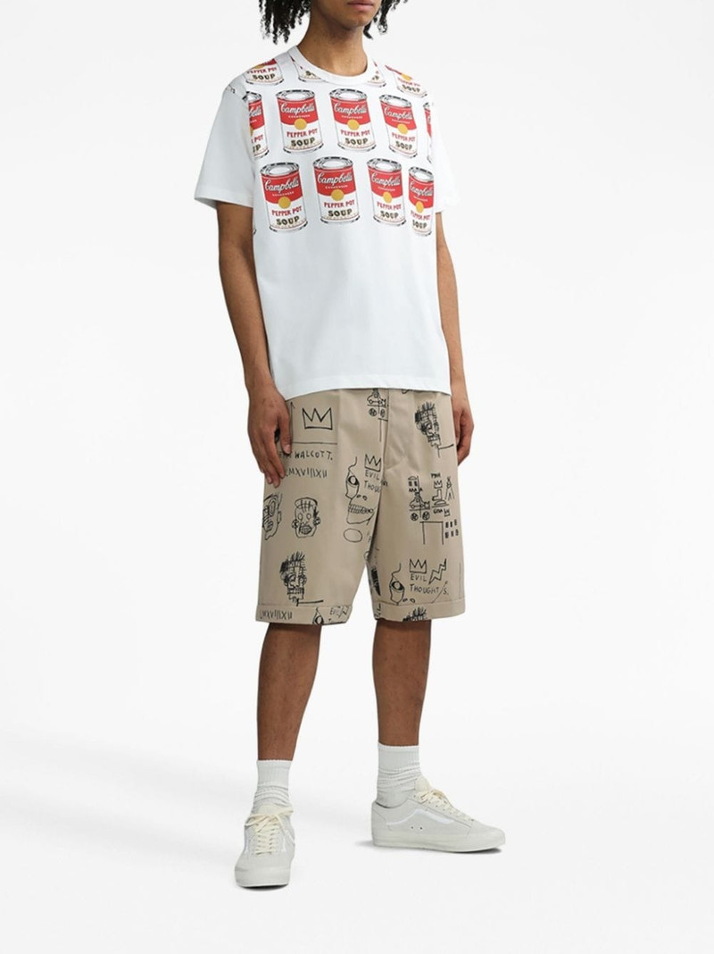 Junya Watanabe MAN graphic-print cotton T-shirt outlook