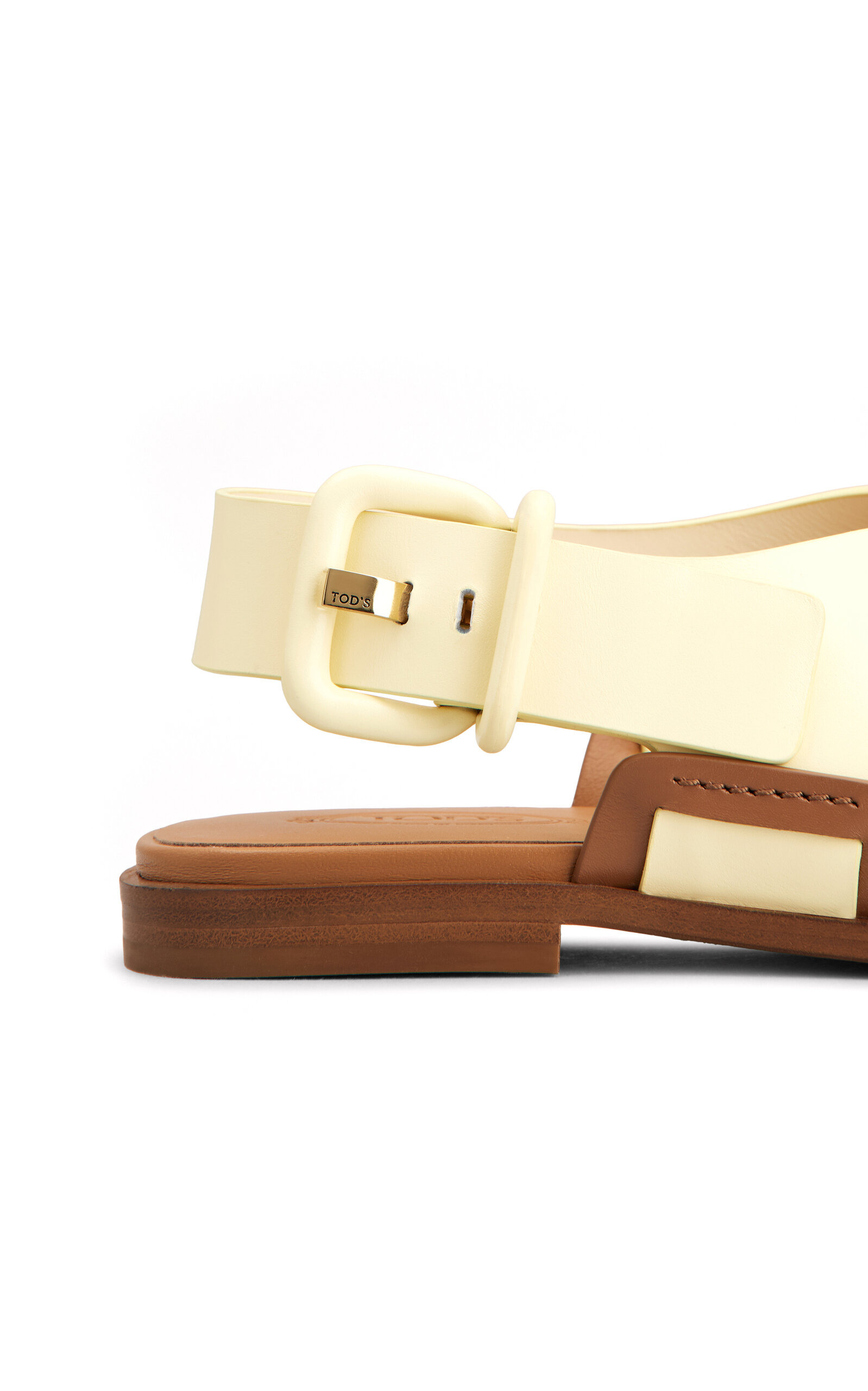 Leather Sandals yellow - 6