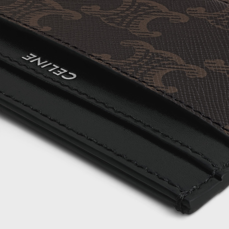 MEDIUM CARD HOLDER IN TRIOMPHE CANVAS AND CALFSKIN 4
