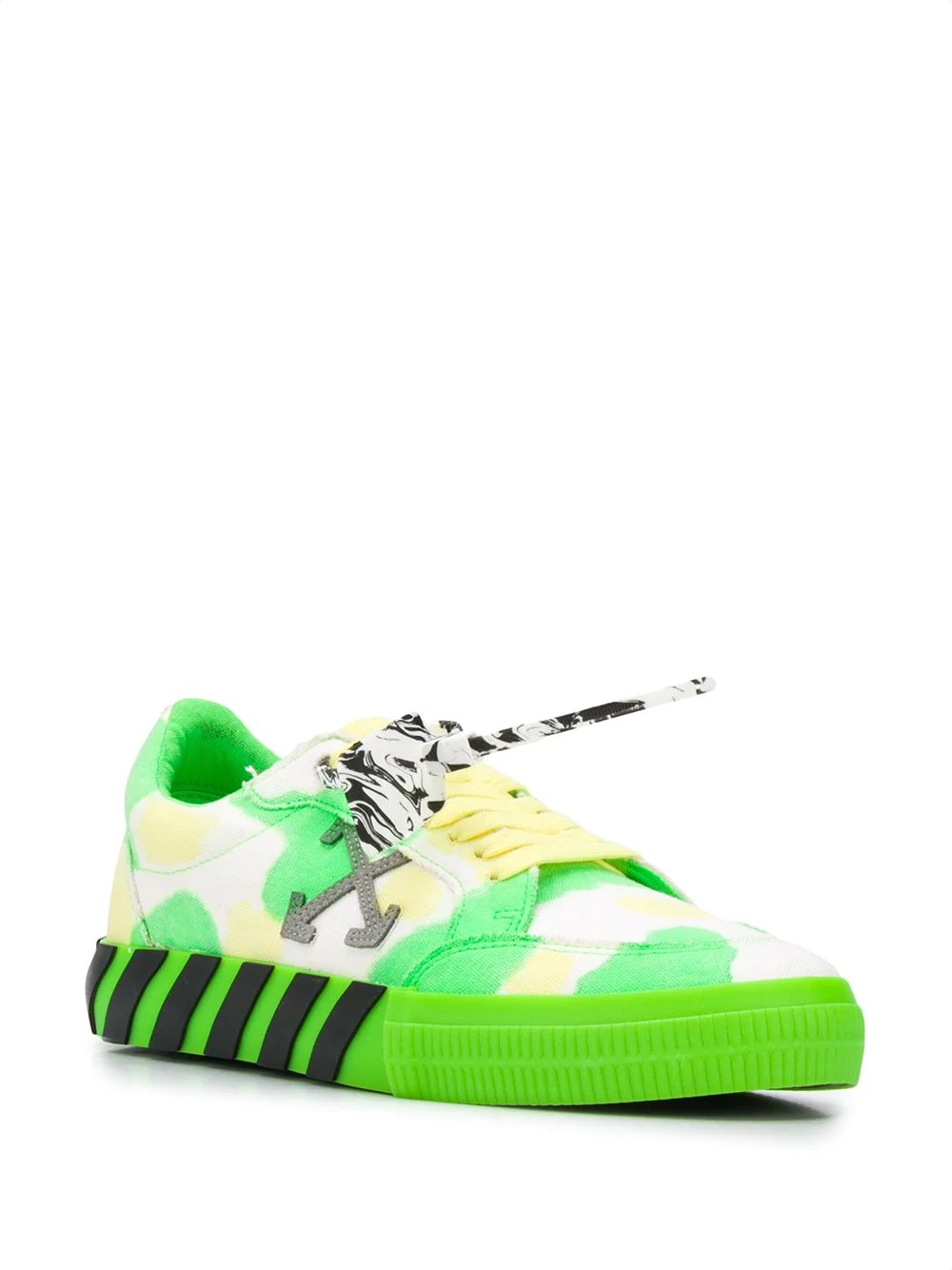 Vulcanized tie-dye sneakers - 2