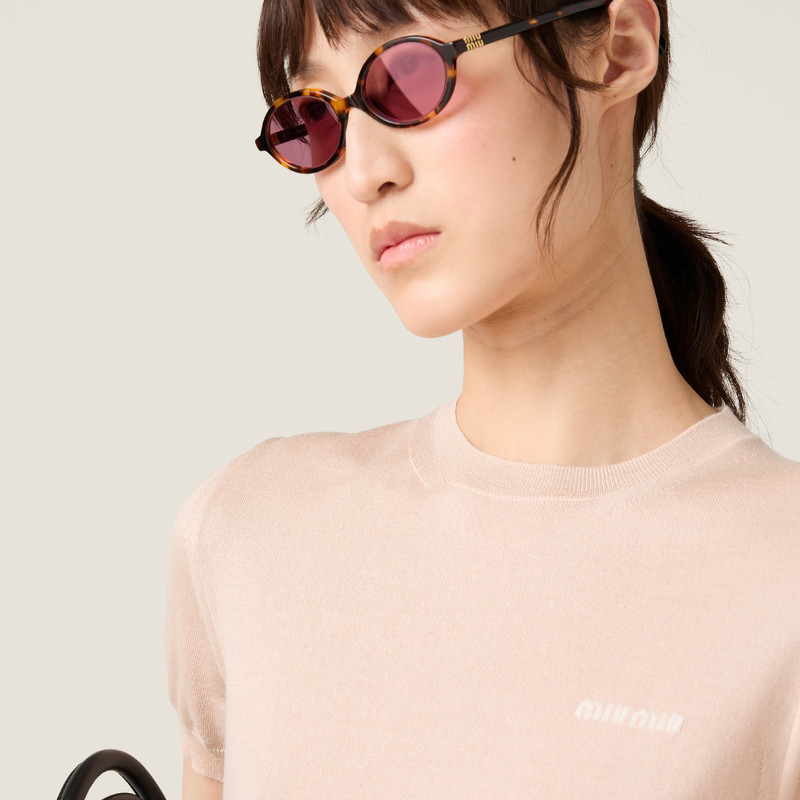 Cashmere and silk sweater 5