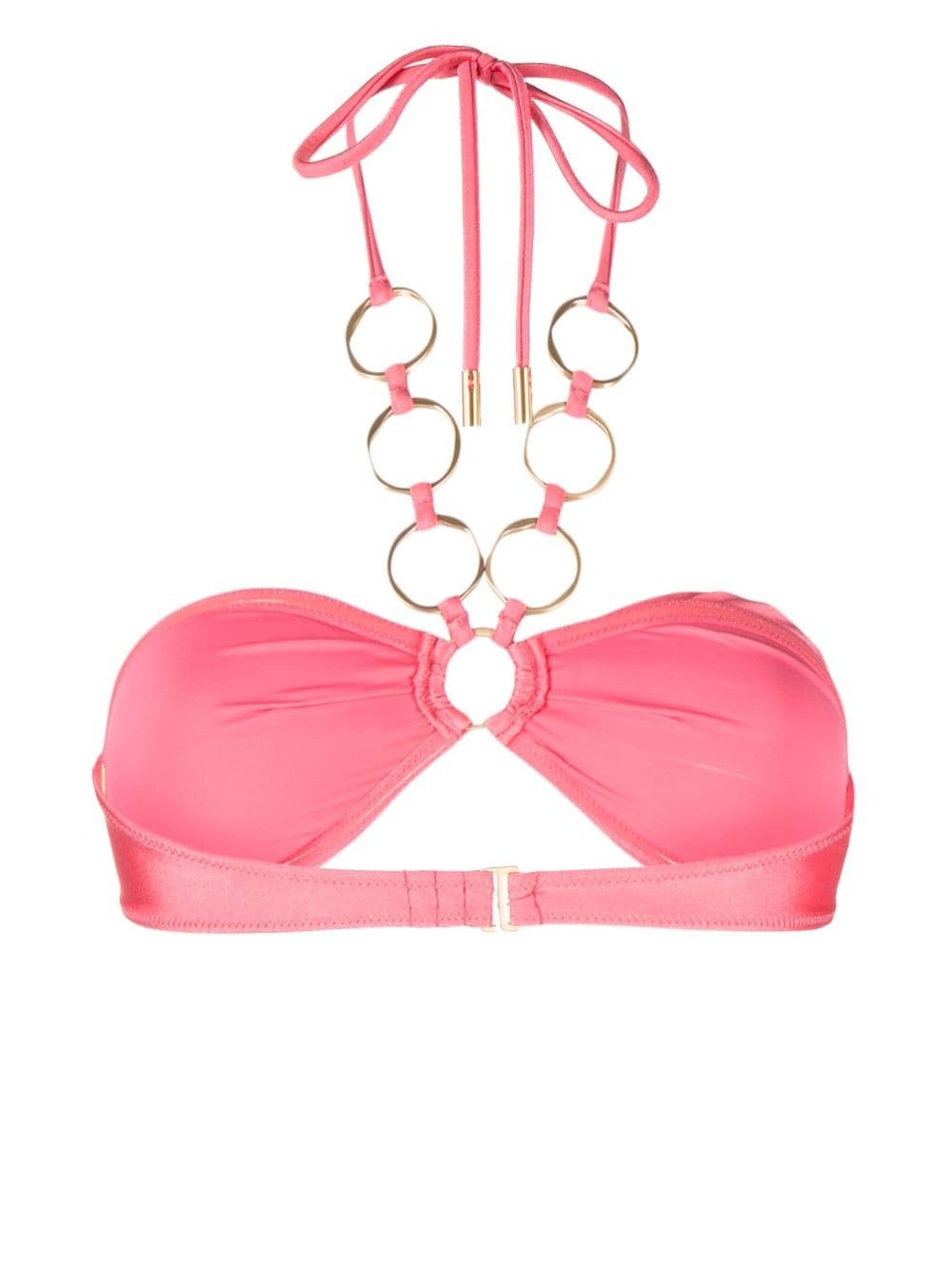 Yanna ring-detail bikini top - 2