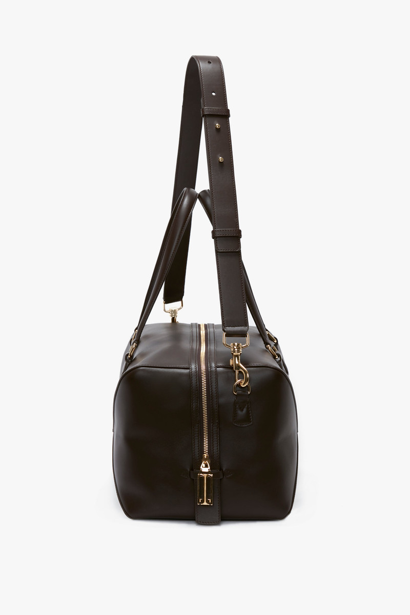 Medium Gym Bag In Chocolate Brown 3