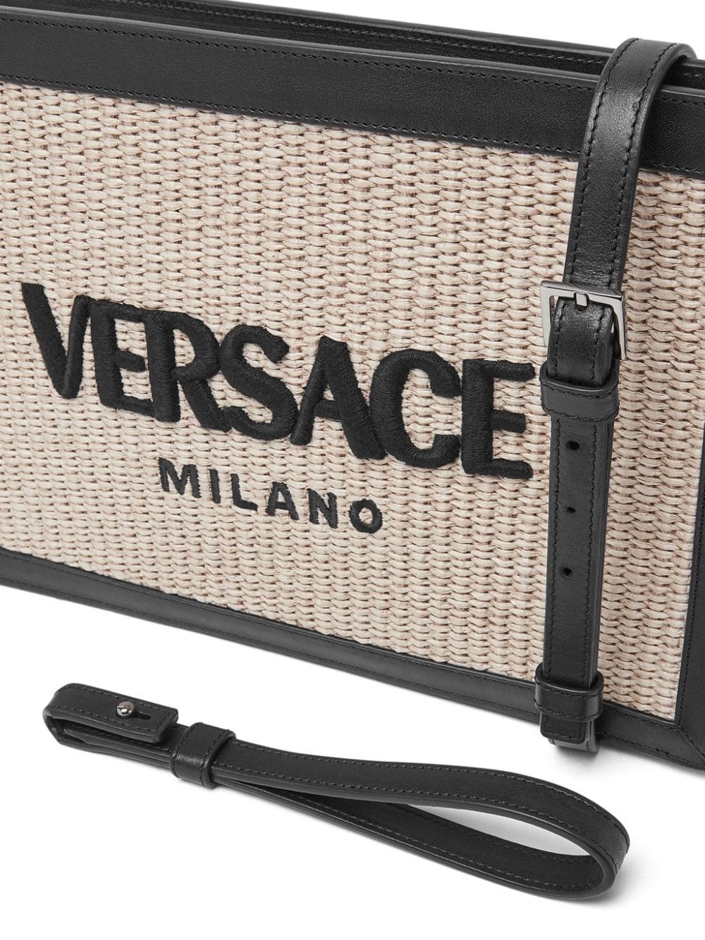 Milano raffia clutch bag - 5
