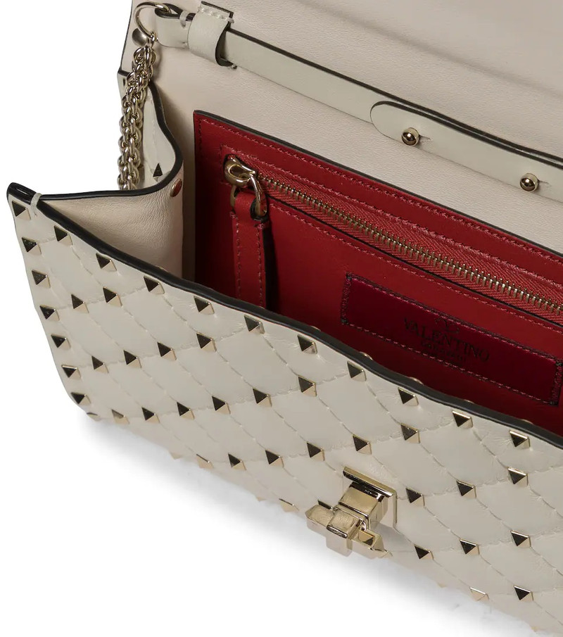 Rockstud Spike Small leather shoulder bag 3