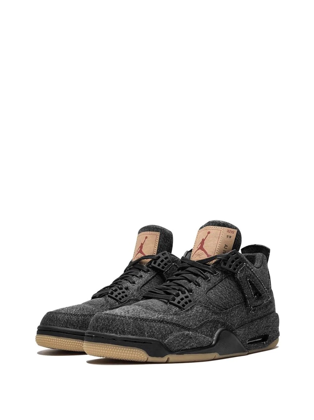 Jordan x Levi's Air Jordan 4 Retro NRG Black Levis sneakers | REVERSIBLE