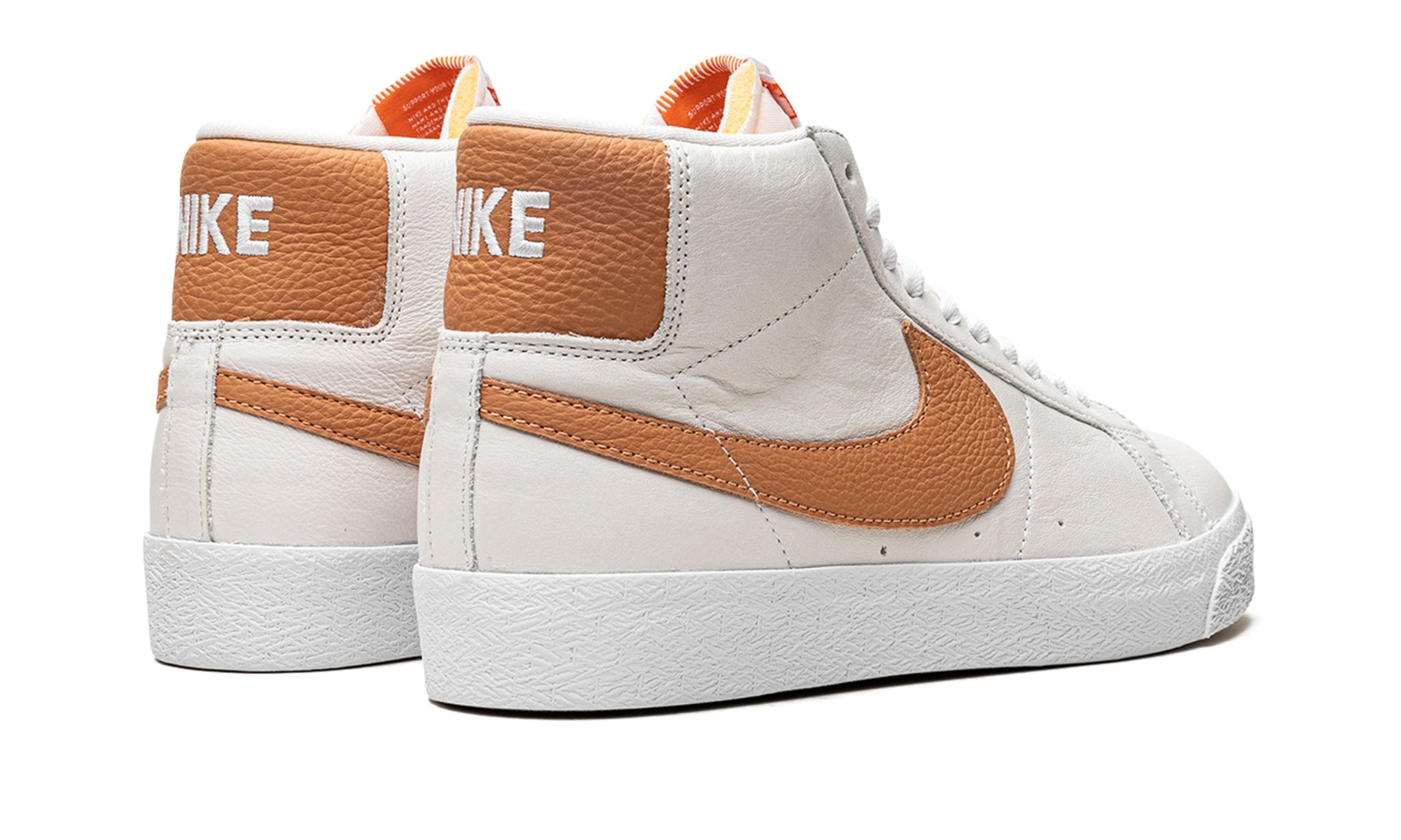 SB Zoom Blazer Mid ISO "Orange Label - Cognac" - 3