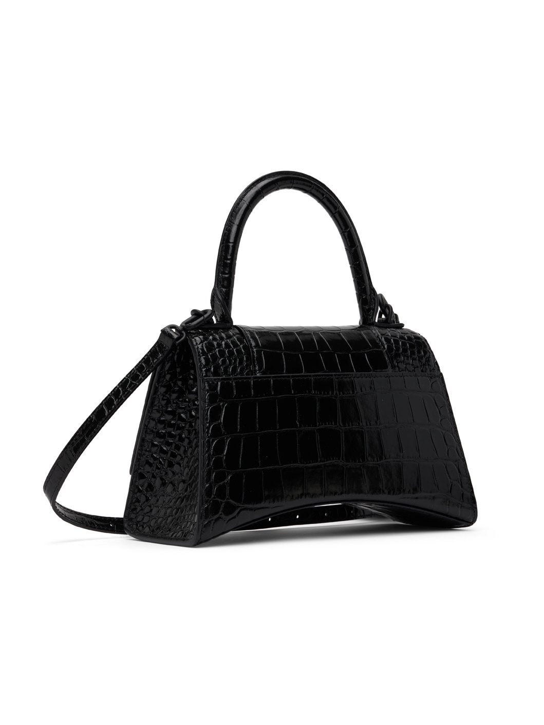 Black Small Hourglass Bag - 3