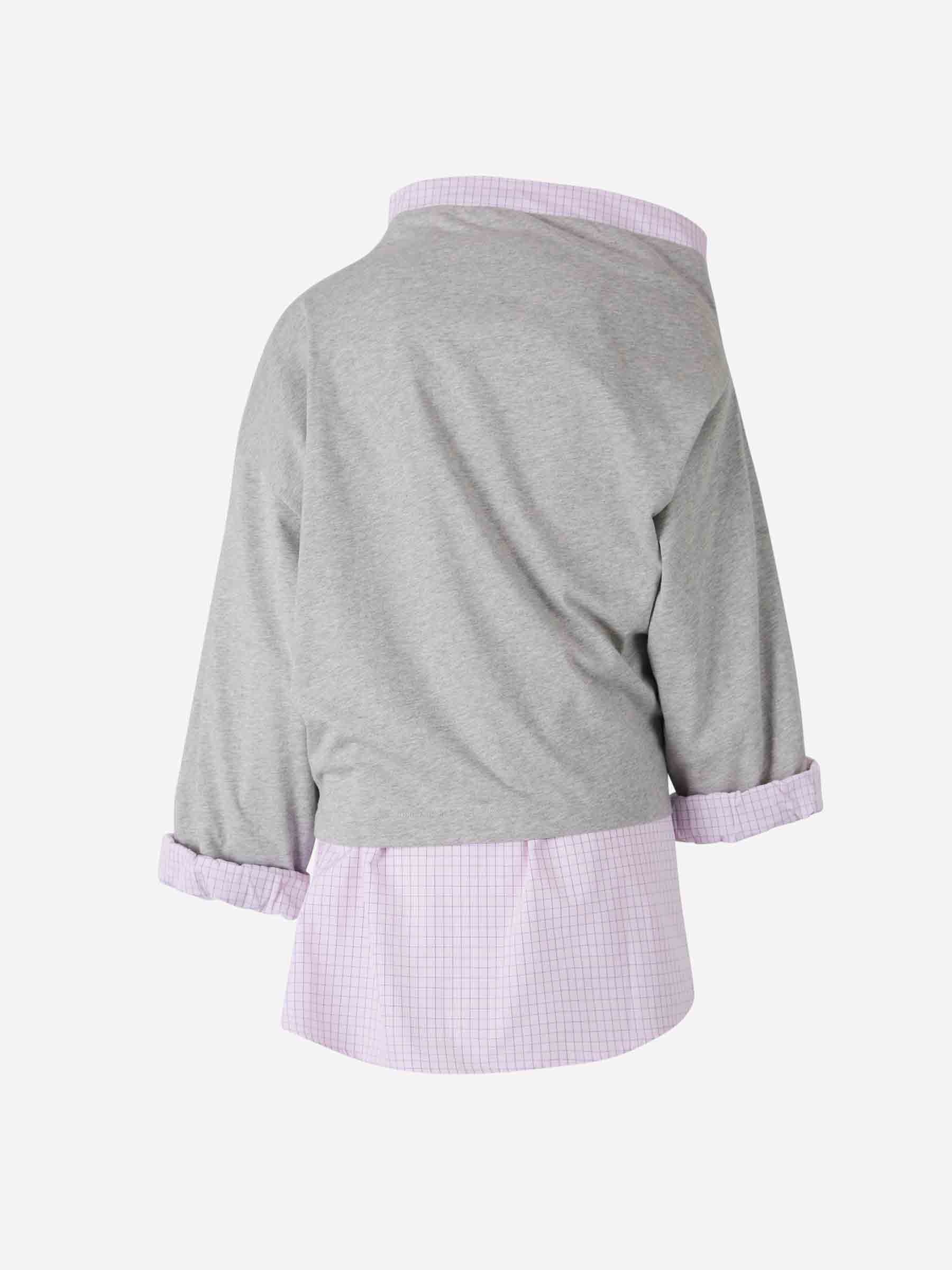 HENIES ASYMMETRICAL SWEATSHIRT - 2