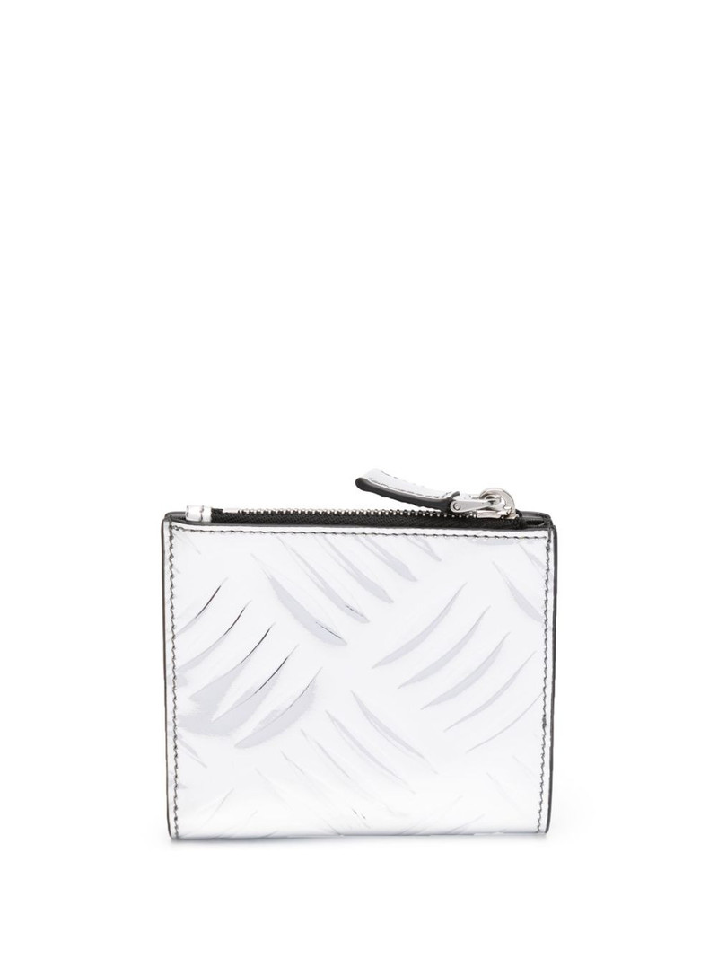 Prada logo-print leather wallet outlook