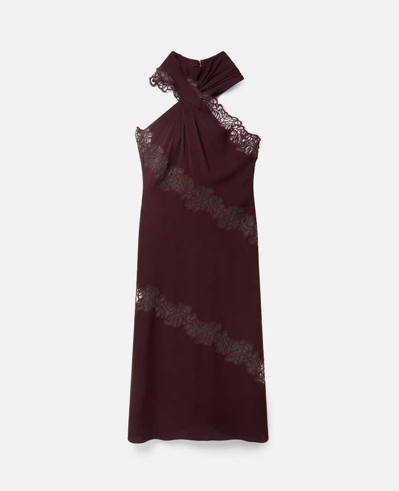 Halterneck Lace Dress 1